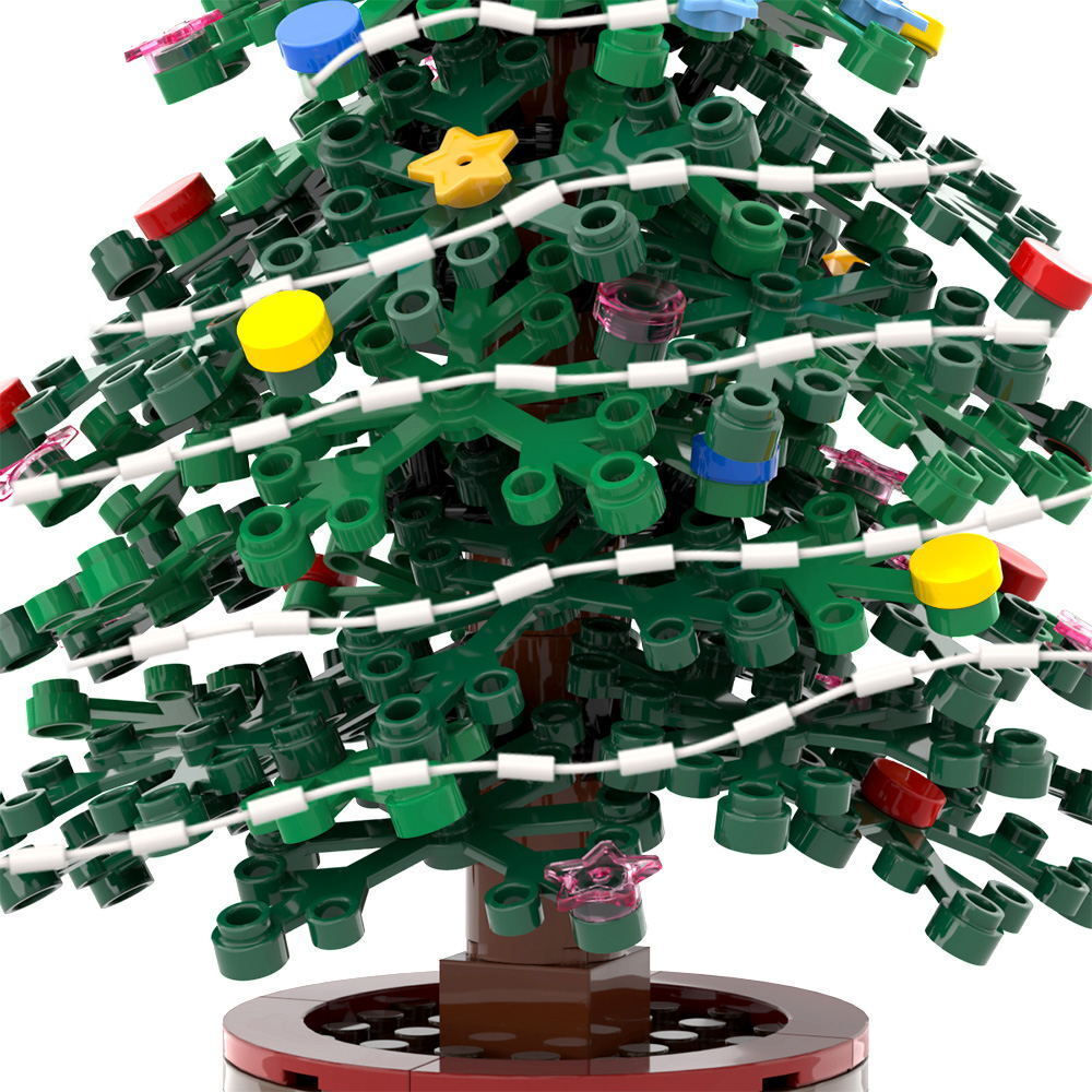 C5179 Mini Christmas Tree for DIY Kids Gifts 182 Parts & Building Toys-ZITIANYOUBUILD
