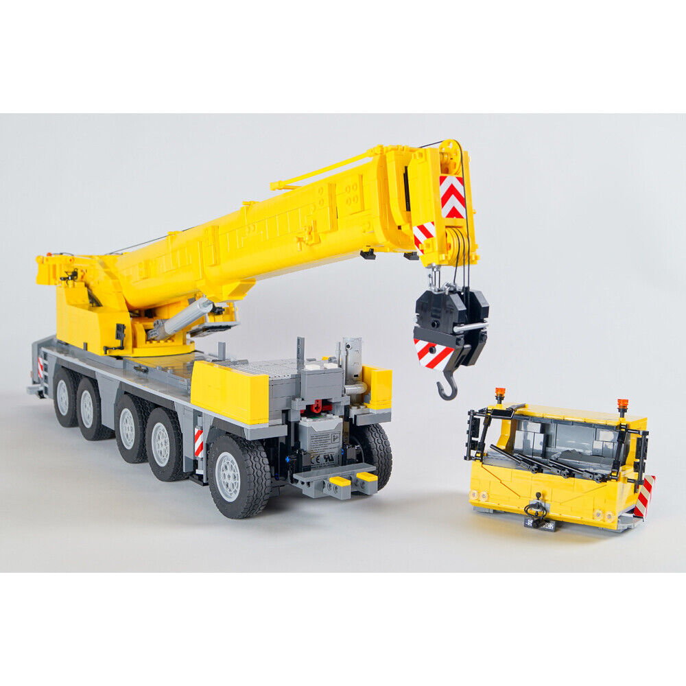 MOC-57421 Remote controlled LTM 1250-5.1 Crane with Power Functions 4599 Parts-ZITIANYOUBUILD