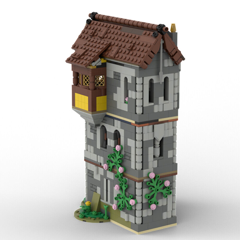 MOC-156479 Medieval House with Detailed Interior Modular Building 969 Parts-ZITIANYOUBUILD