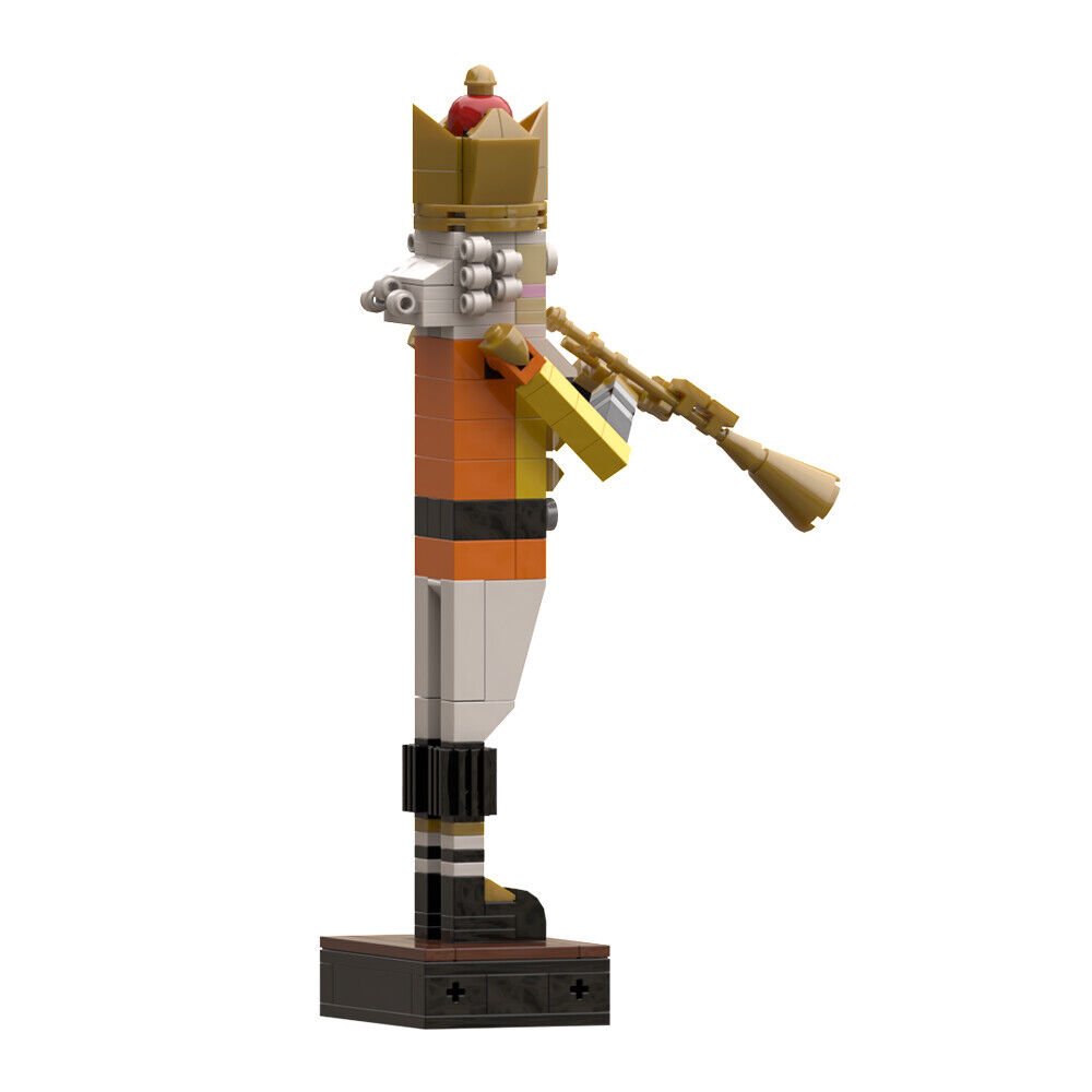 Custom MOC: C9103Y01 Christmas Trumpeter King Model 197 Parts for Kids-ZITIANYOUBUILD