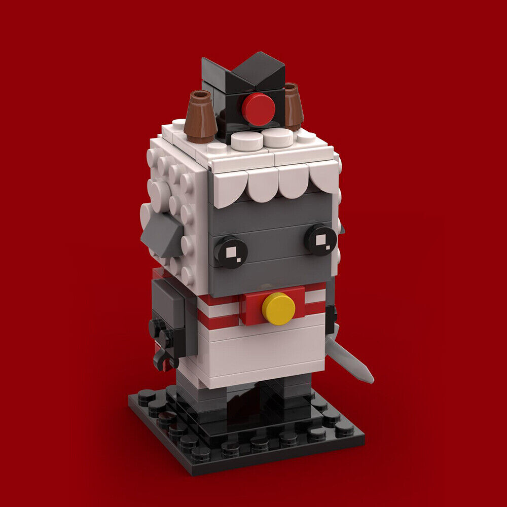 Custom MOC: C9153 Br|ckHeadz Model from Simulation Games 118 Parts-ZITIANYOUBUILD