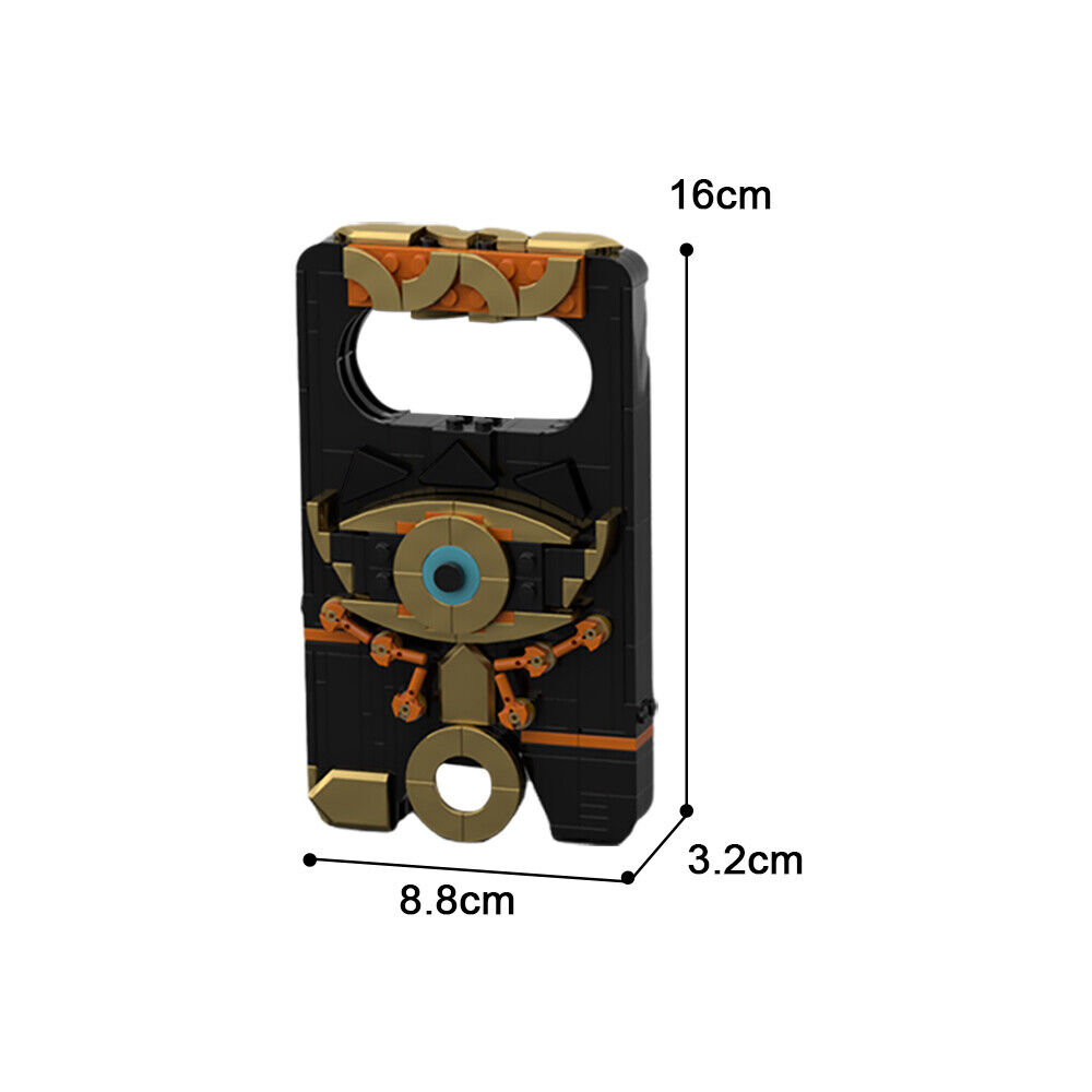 Custom MOC: C7800 Link's Magical Phone Sheikah Slate Model 248 Parts-ZITIANYOUBUILD