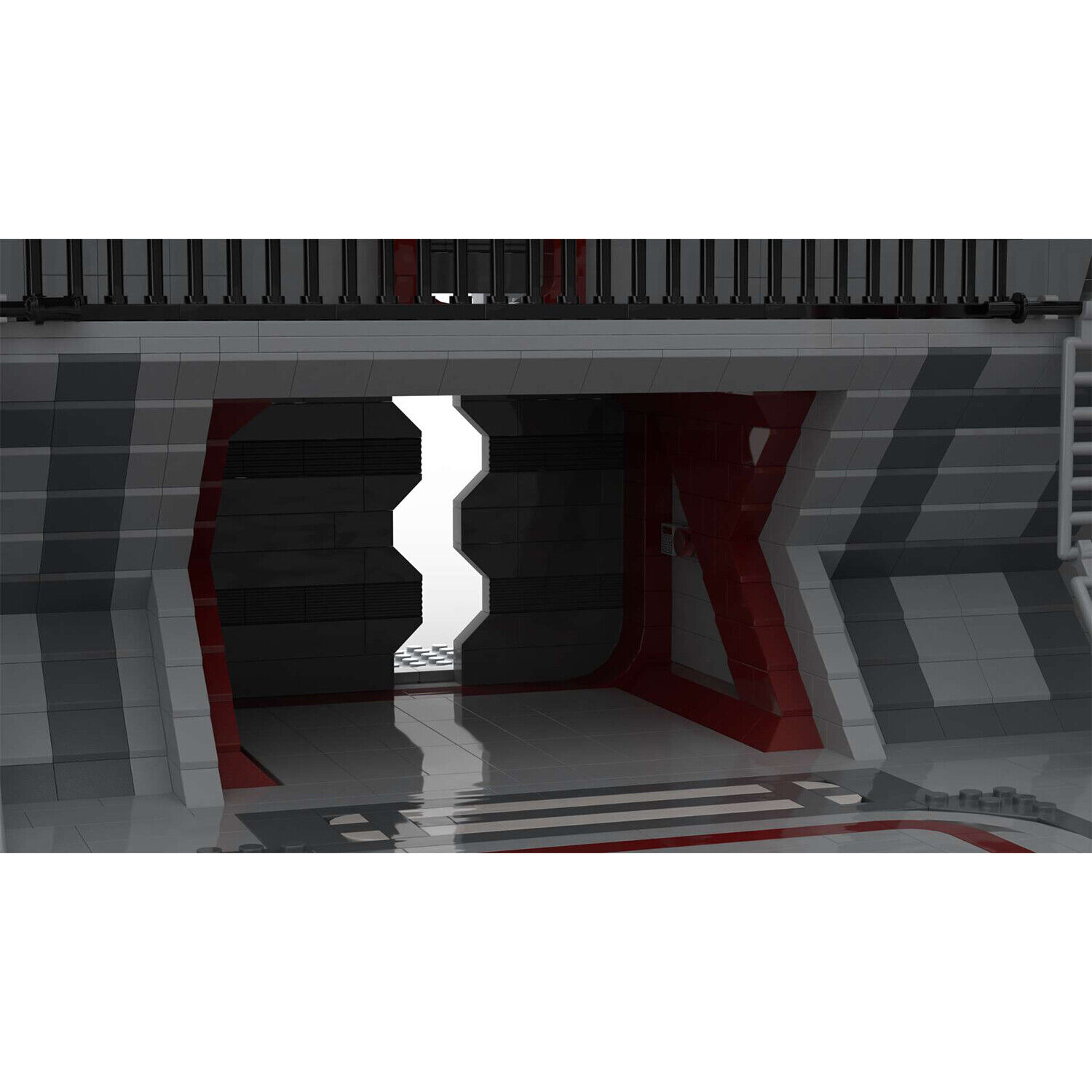 MOC-116523 Hangar Space Apron 5847 Parts for UCS Spaceship LAATs/ Fighters-ZITIANYOUBUILD