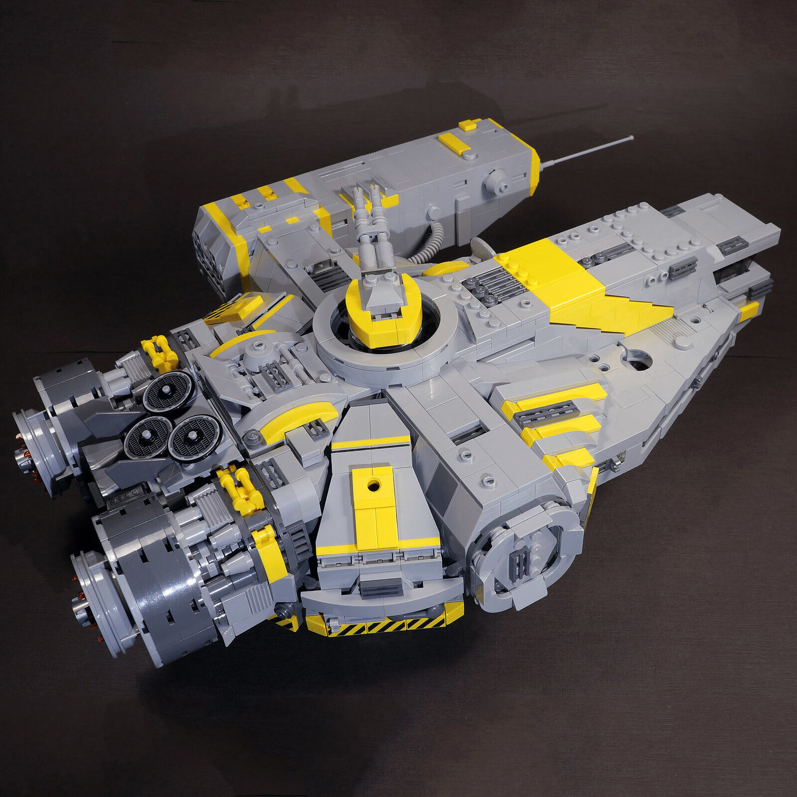 ZITIANYOUBUILD Custom MOC: C7628 XS - Stock Light Freighter Model 1745 Parts-ZITIANYOUBUILD