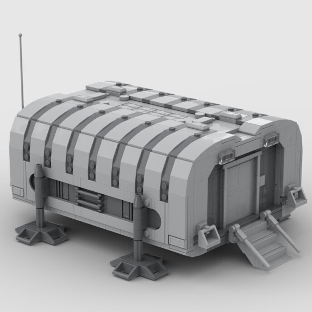 MOC-158920 Normal Barracks, Cargo Facility / Mobile Command Center 1145 Parts-ZITIANYOUBUILD