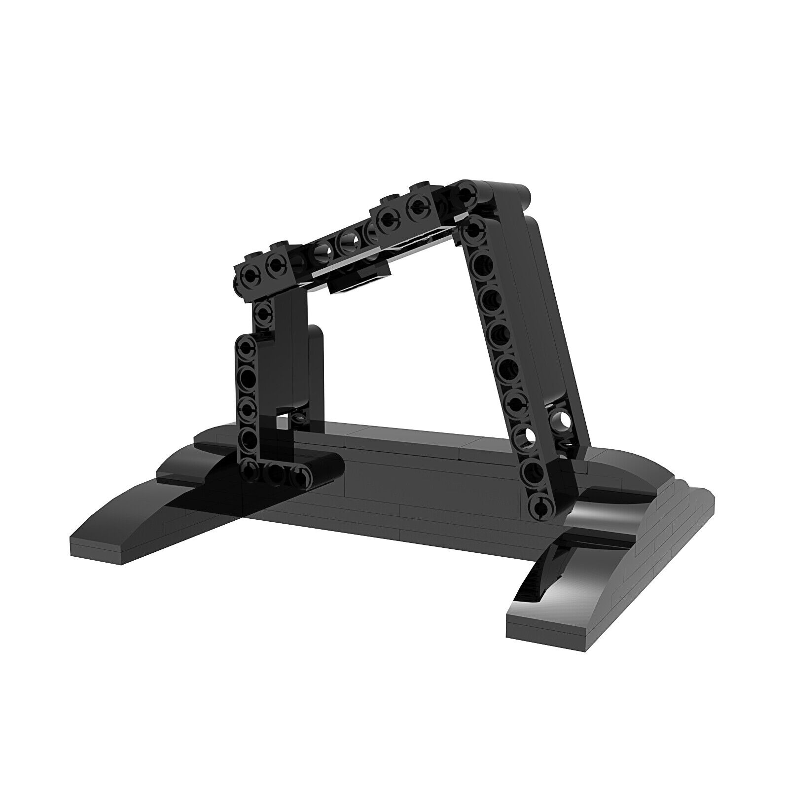 C7322Y02 77 Parts Display Stand (Style Two) for 75292 The Razor Crest-ZITIANYOUBUILD