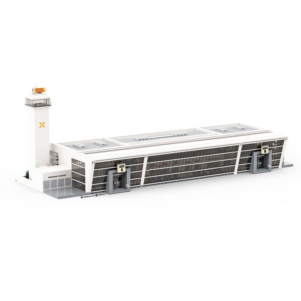 MOC-111724 Modular Regional Airport Regional Airport Terminal 5232 Parts-ZITIANYOUBUILD