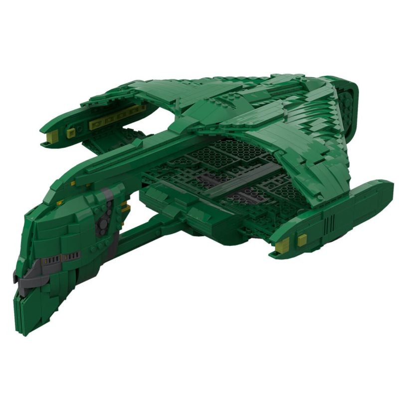 Custom MOC-117125 The D'deridex-class, the B-type warbird, warbird class starship (1516PCS) Toys Gift