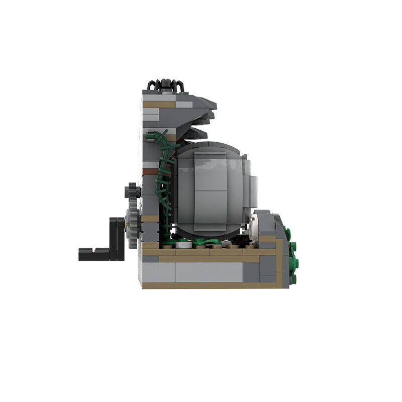 Custom MOC: C7290 Rolling Stone Chase Iconic Opening Scene 297 Parts-ZITIANYOUBUILD