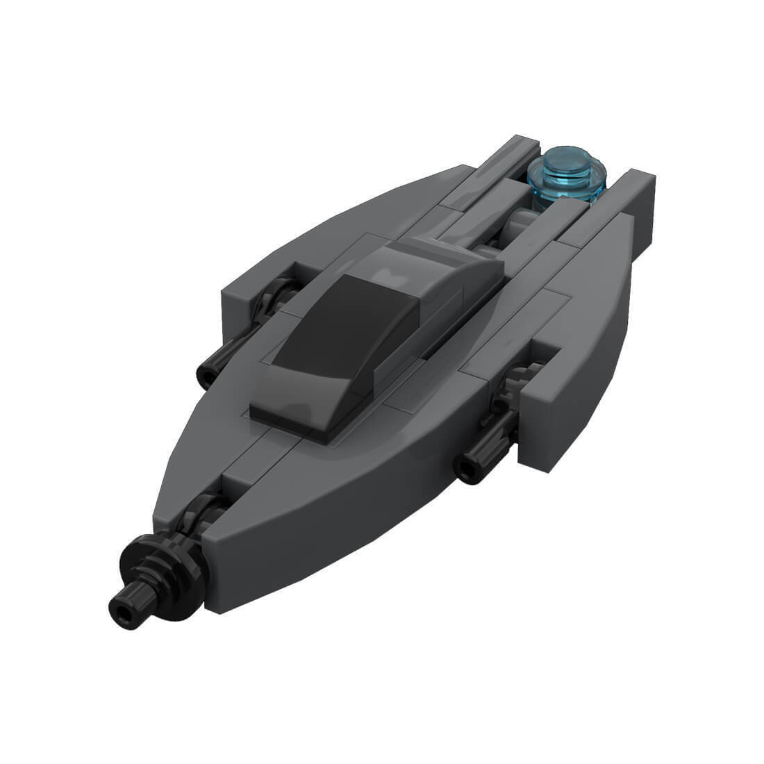 Custom MOC-126364 Ori-Fighter Space Wars Ship Sci-Fi Spacecraft Model 28 Parts-ZITIANYOUBUILD
