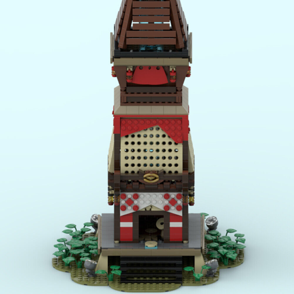 MOC-150356 Skyview Tower from Video Game Building Toys Set 1632 Parts Gift-ZITIANYOUBUILD