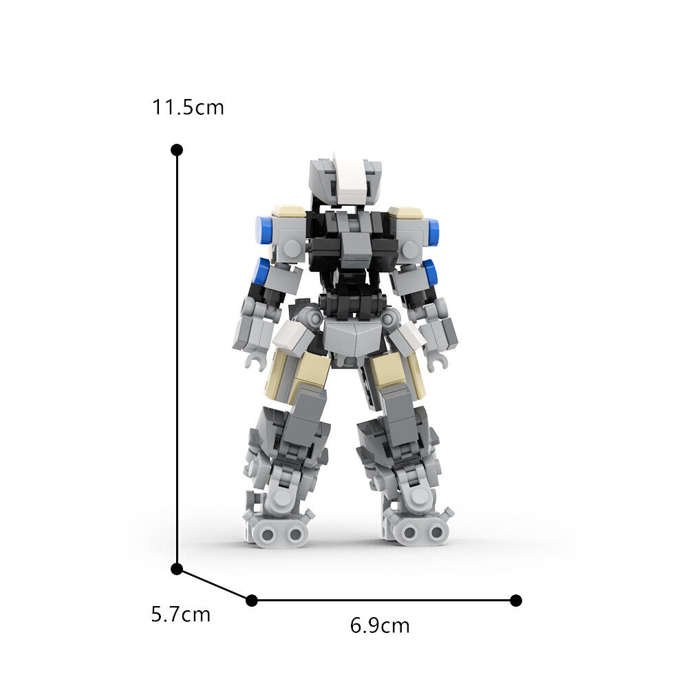 C9343 Mechanised Sailing Suit for Soldier Building Parts Kit 159 Parts-ZITIANYOUBUILD
