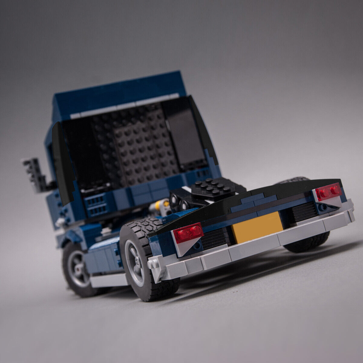 C4912 1025 Parts Truck Dark Blue Version from Set 10265 Alternate Gift-ZITIANYOUBUILD