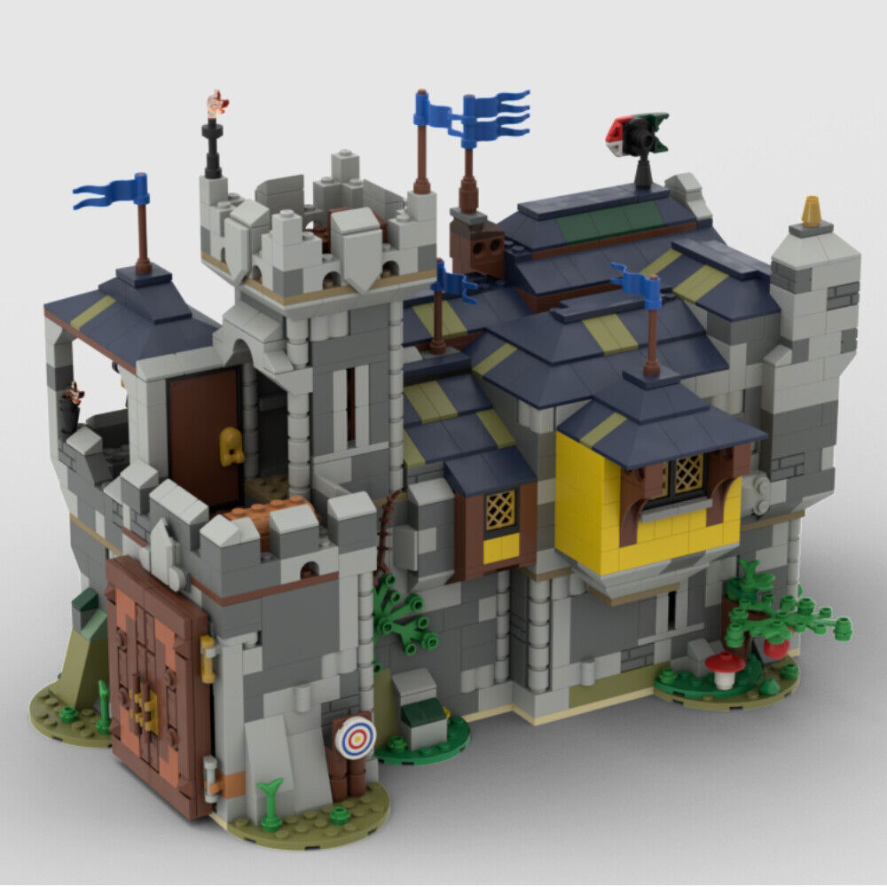 MOC-151607 Soldier's Quarters Expension for Set 31120 Medieval Castle 1021 Parts-ZITIANYOUBUILD