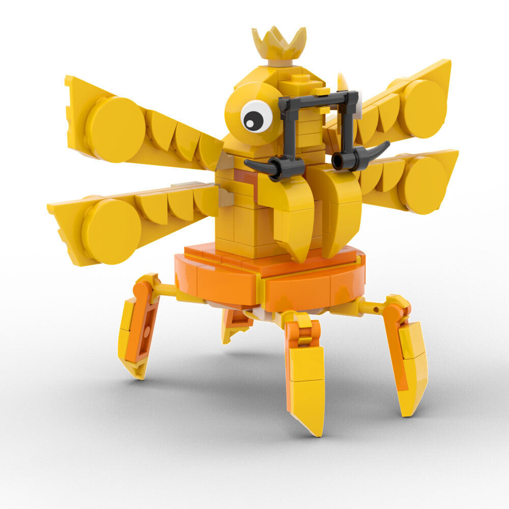 C9556Y03 Miss Luna A Mantis with a Crown on Head 132 Parts from Game Gift-ZITIANYOUBUILD
