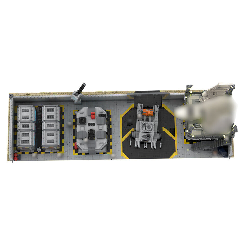 MOC-155861 4-in-1 Base Bundle Model from Movie Minifig Scale 3218 Parts-ZITIANYOUBUILD
