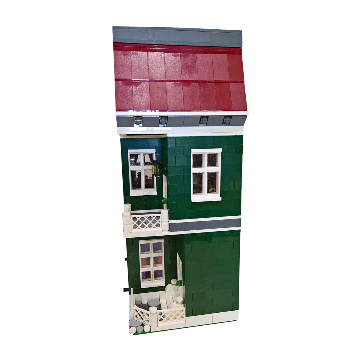 C4230 Fortune Teller's House Modular Building with Interior 2399 Parts-ZITIANYOUBUILD