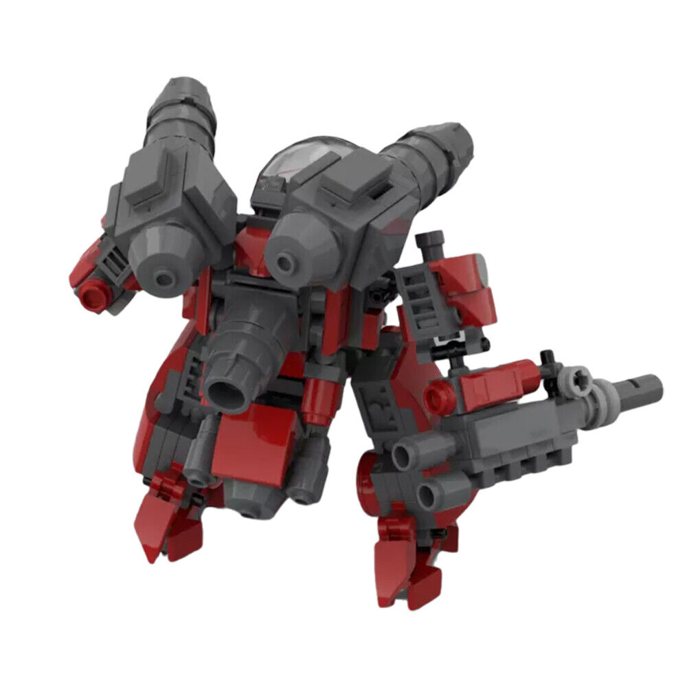 C9101 AF-02 War Machine Mecha with Cockpit 298 Parts Building Toys Set-ZITIANYOUBUILD