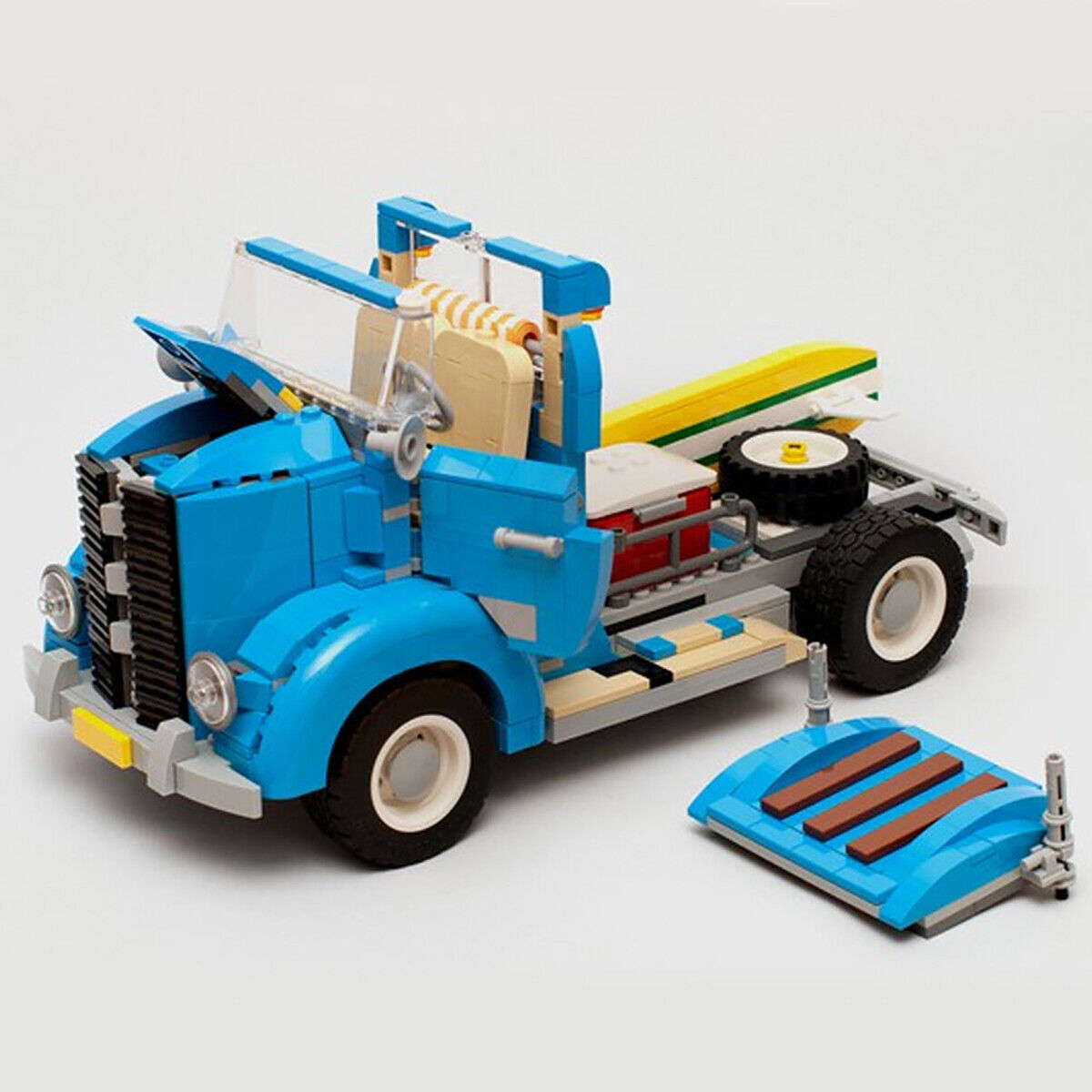 C3998 Alternate Build of Set 10252: Vintage Truck Model 862 Parts Gift-ZITIANYOUBUILD