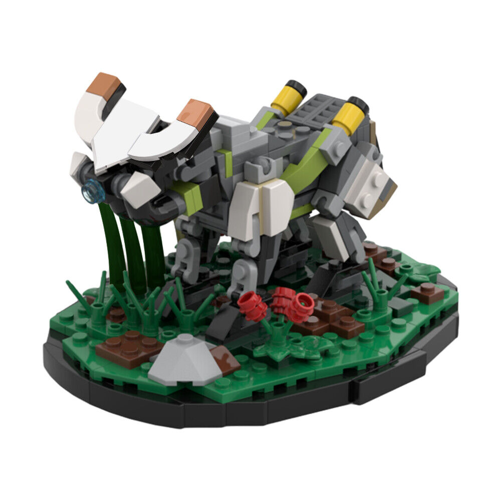 Custom MOC: C9083 Video Game Small Cow-like Machine Monster 339 Parts-ZITIANYOUBUILD