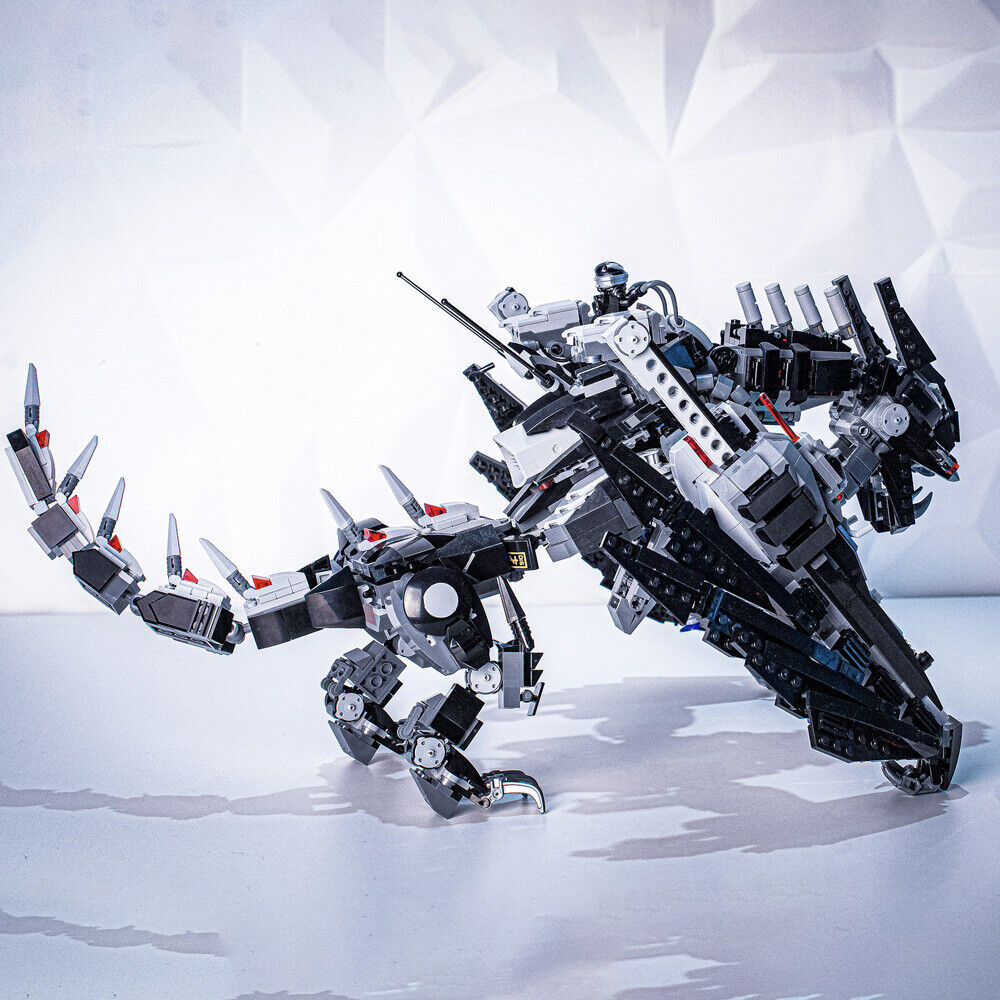 MOC-118017 Dragon Shadow Mech Model Building Toys Set for Collection 1971 Parts-ZITIANYOUBUILD