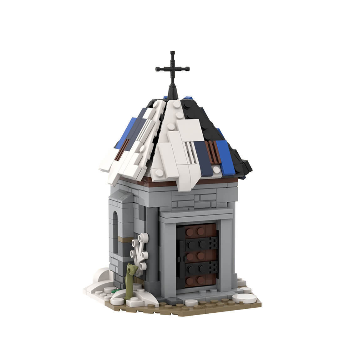 Custom MOC-96290 Medieval Chapel 344 Parts Building Toys Gift for Christmas-ZITIANYOUBUILD