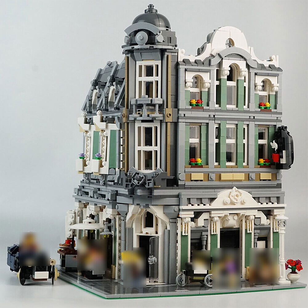 C4207 Modular Building Coffee Shop with Highly Detailed Interior 3261 Parts-ZITIANYOUBUILD