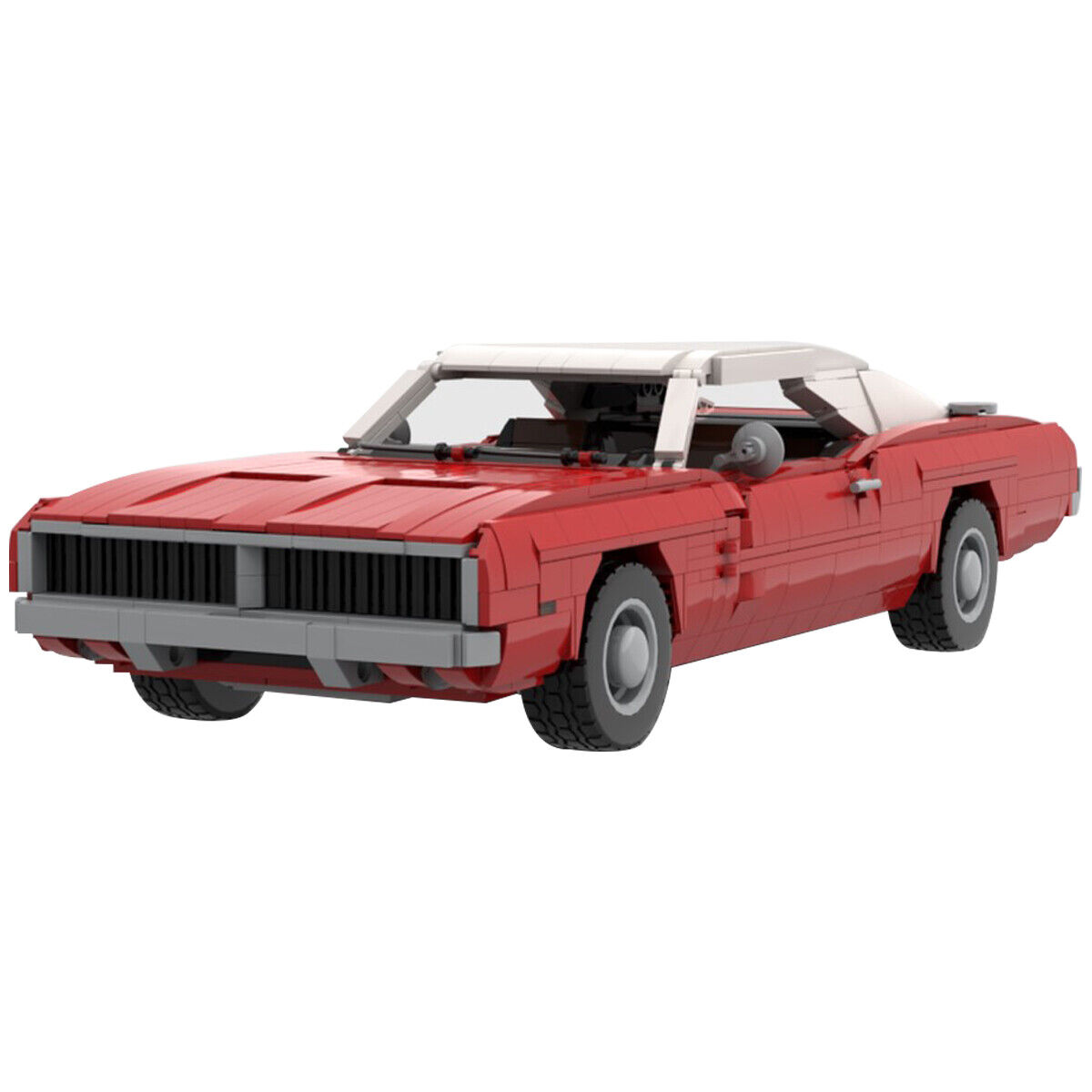 C4541 1615 Parts Car with Openable Doors, Hood & Trunk and Interio-ZITIANYOUBUILD
