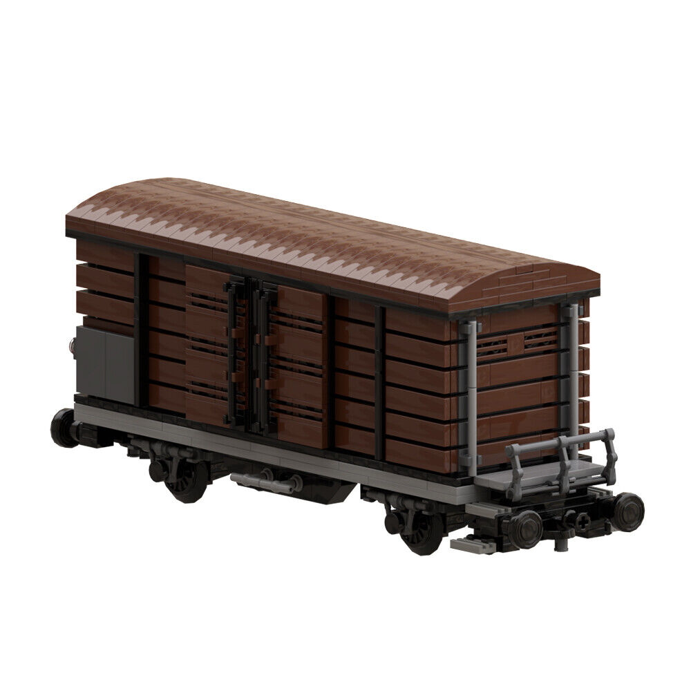 C9050 Boxcar / Goods Wagon Train Compartment Railway Carriage Model 839 Parts-ZITIANYOUBUILD
