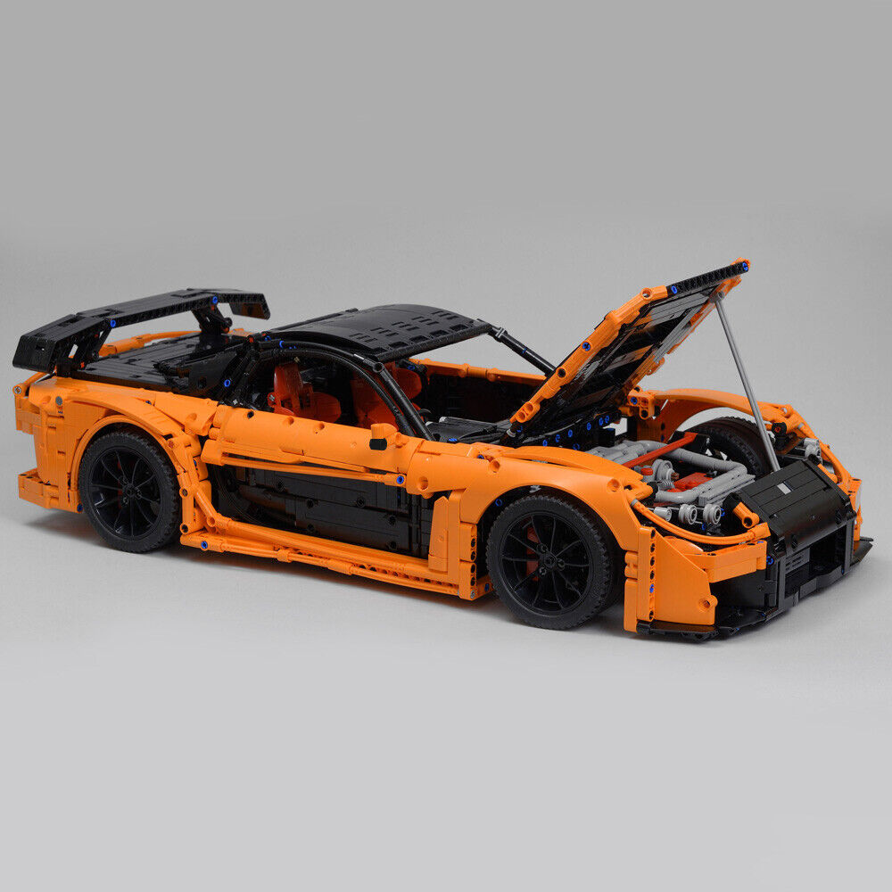 Custom MOC: C5446 RX-7 Sports Car 1:8 Scale 3071 Parts Gift for Christmas-ZITIANYOUBUILD