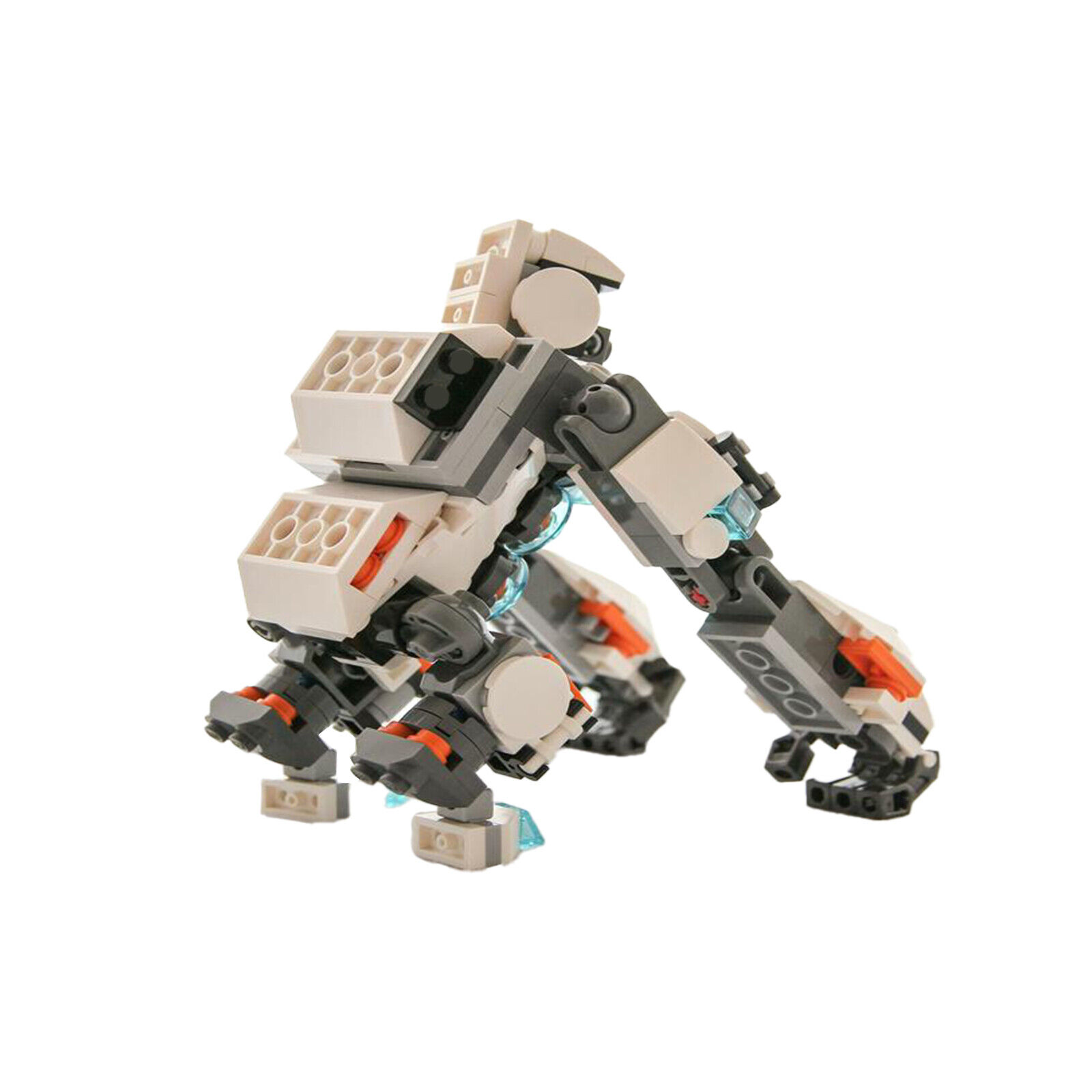 Custom MOC: C7537 Gorilla Mech Robot 196 Parts for Kids Gift for Christmas-ZITIANYOUBUILD