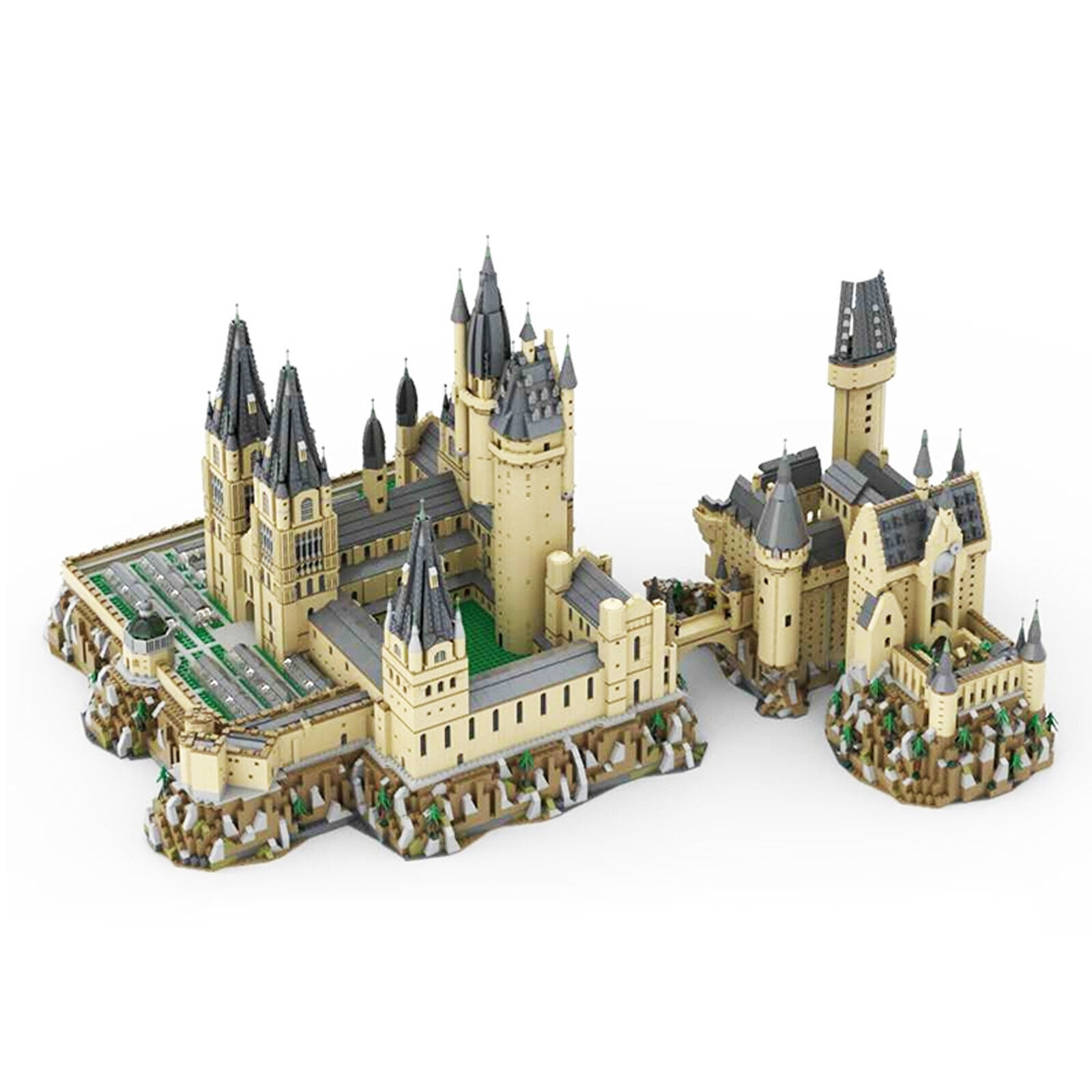 C4183 71043 H-o-gw-a-r-t's Castle Epic Extension Kit 19327 Parts Creative Toys-ZITIANYOUBUILD