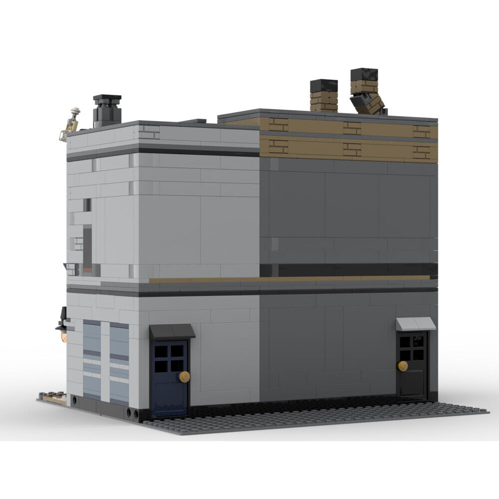 MOC-144229 Modular Wand Shop Model with Interior from Film 1832 Parts-ZITIANYOUBUILD