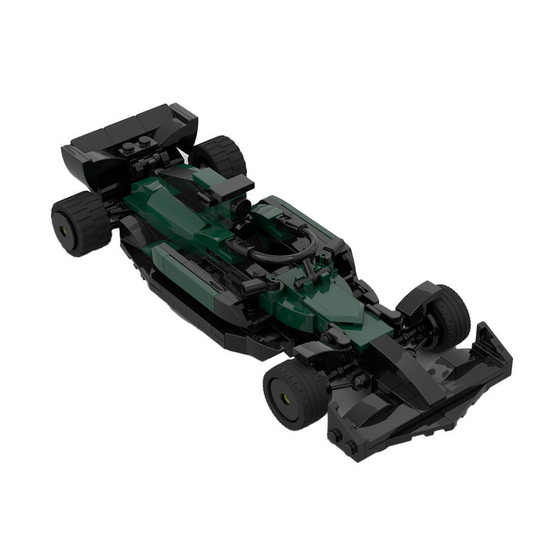 Custom MOC-142262 High-Speed Racing Cars Building Blocks Set 296 Parts Kids Gift-ZITIANYOUBUILD