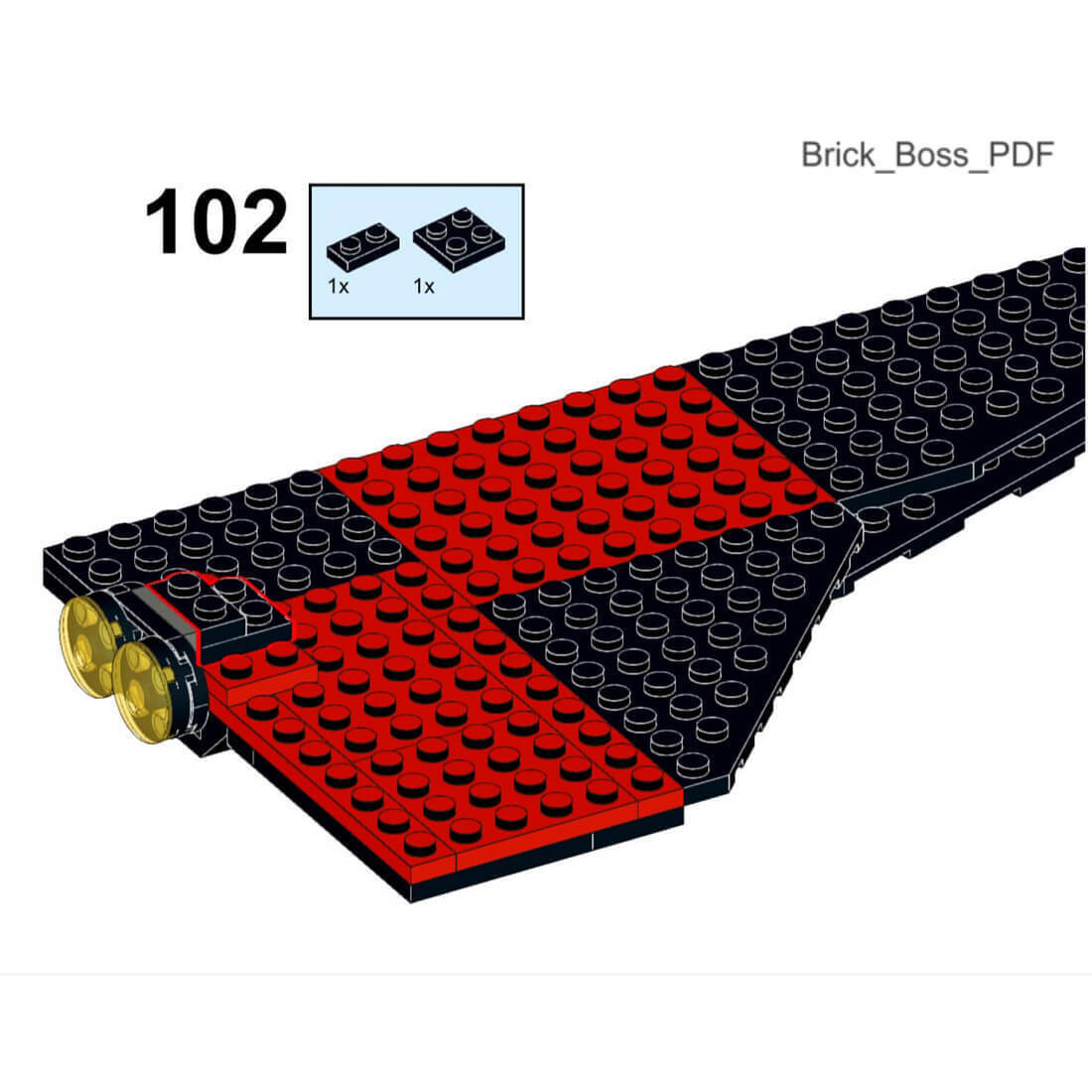 Custom Maul Starfighter Nightbrother MOC-86590 Star War Spaceship Mod 425 Parts-ZITIANYOUBUILD