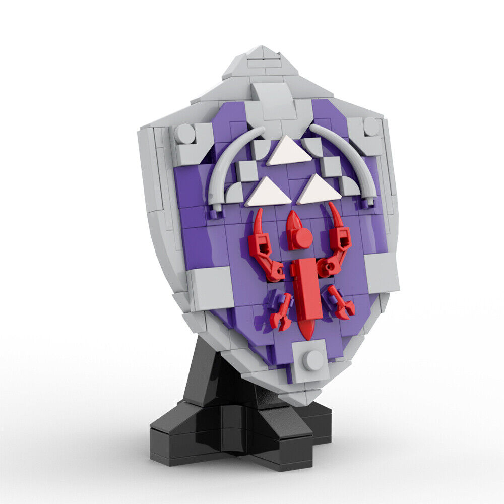 C9291 Game Shield / Traditional Shield with Display Stand 269 Parts-ZITIANYOUBUILD