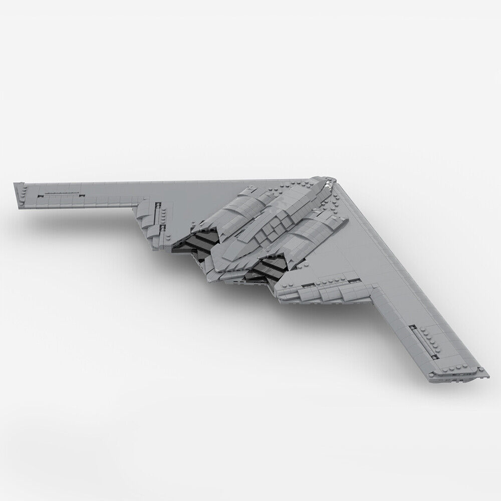 C9579 B-2 Heavy Strategic Bomber with Display Stand 1:72 Scale 1847 Parts-ZITIANYOUBUILD
