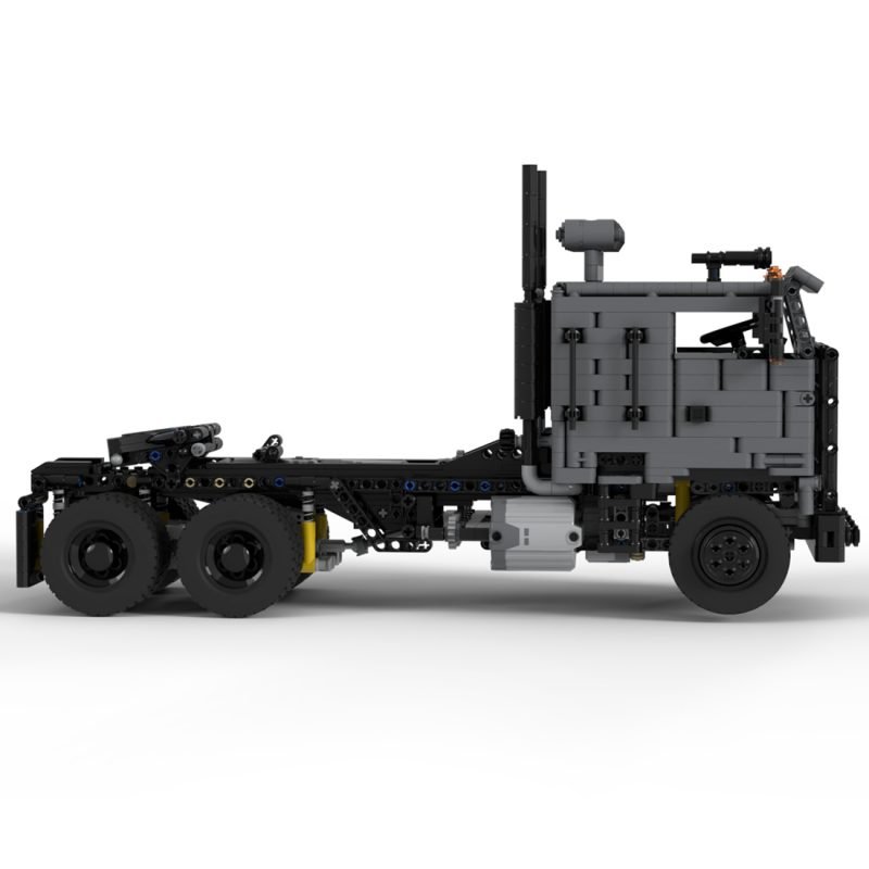 Custom MOC-104597 Sci-tech RC Cabover Building Blocks Set 692 Parts