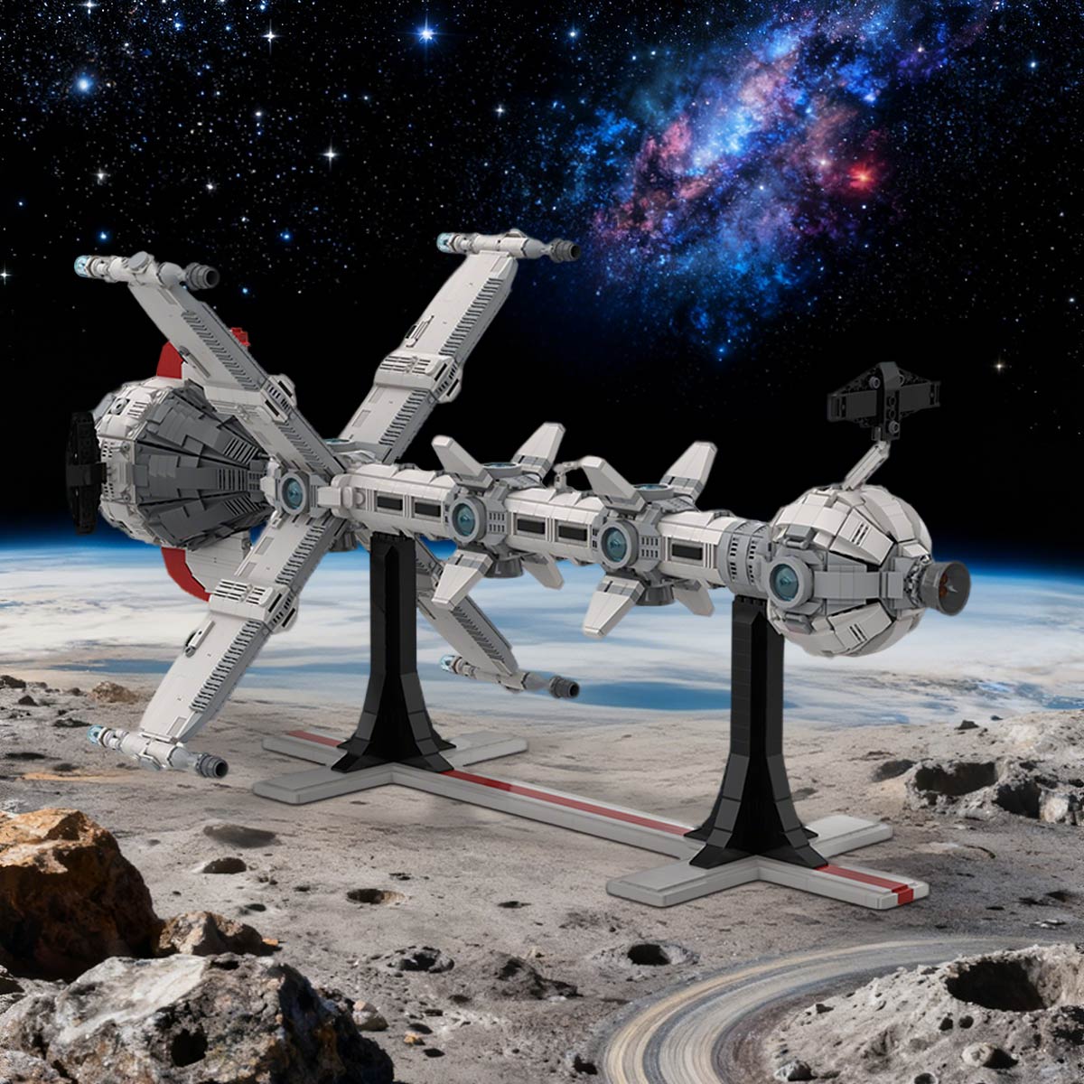 MOC-140579 Comet V2.0 Spacecraft Building Blocks Set (5218PCS)