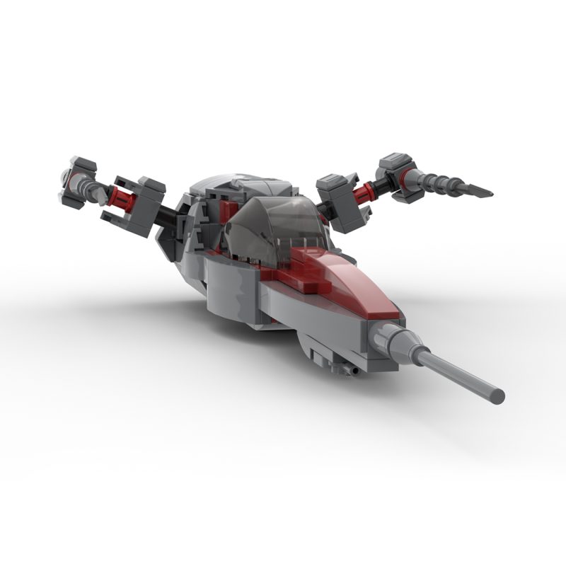 MOC-140735 Futuristic Sci-Fi Craft Building Blocks Set (222PCS)