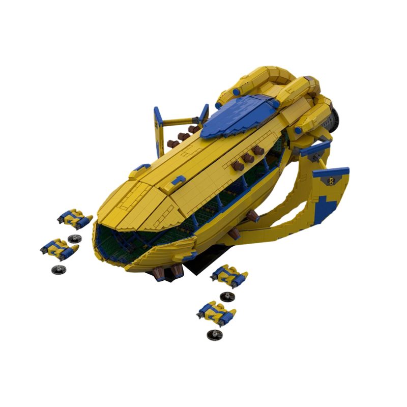 MOC-161738 Futuristic Sci-Fi Carrier Building Blocks Set (4849PCS)
