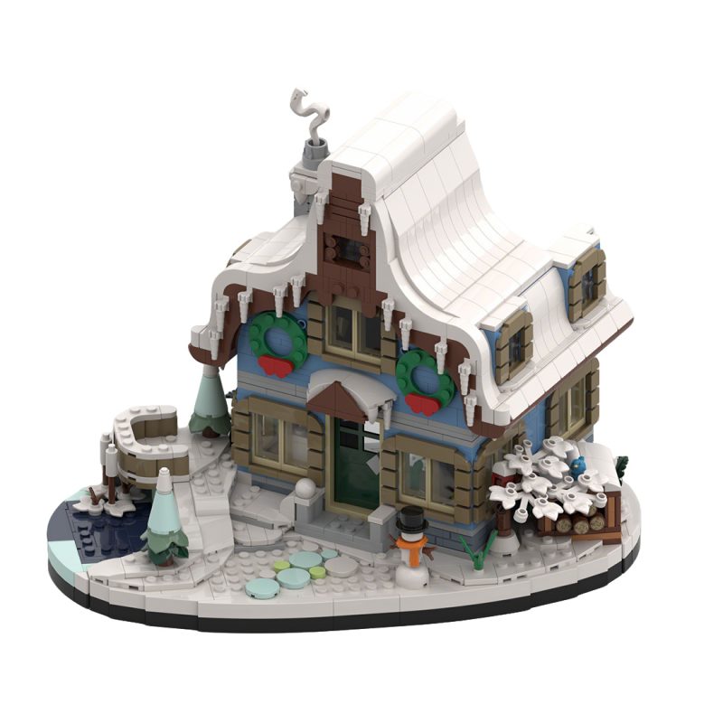 MOC-165379 Winter House Buidling Blocks Set(1812PCS)