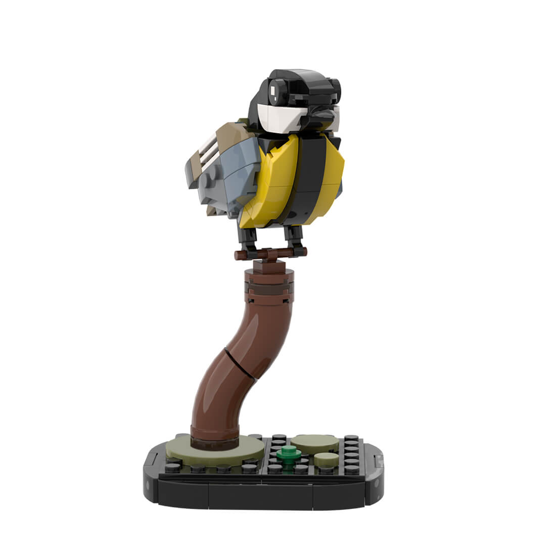 MOC-175635 Great Tit Building Blocks Set (162PCS)