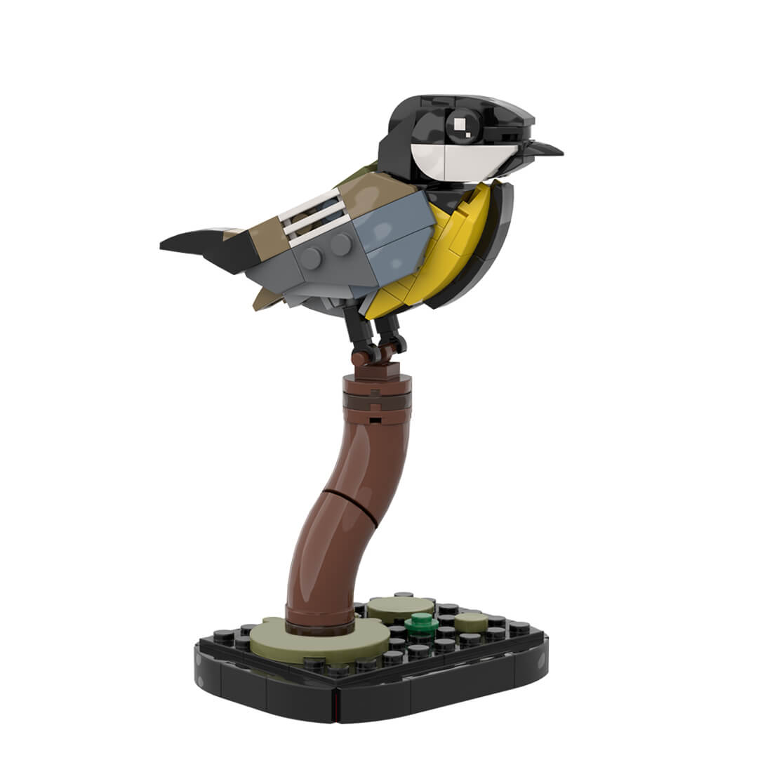 MOC-175635 Great Tit Building Blocks Set (162PCS)