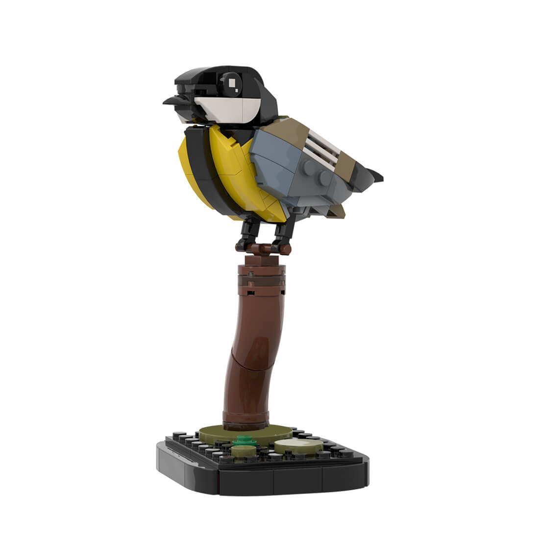 MOC-175635 Great Tit Building Blocks Set (162PCS)