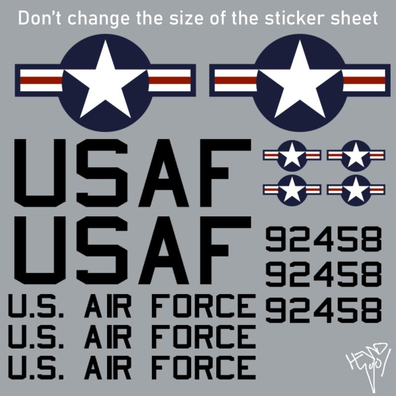 MOC-176453 1/72 Scale B-58 Hustler Building Blocks Set (580PCS)