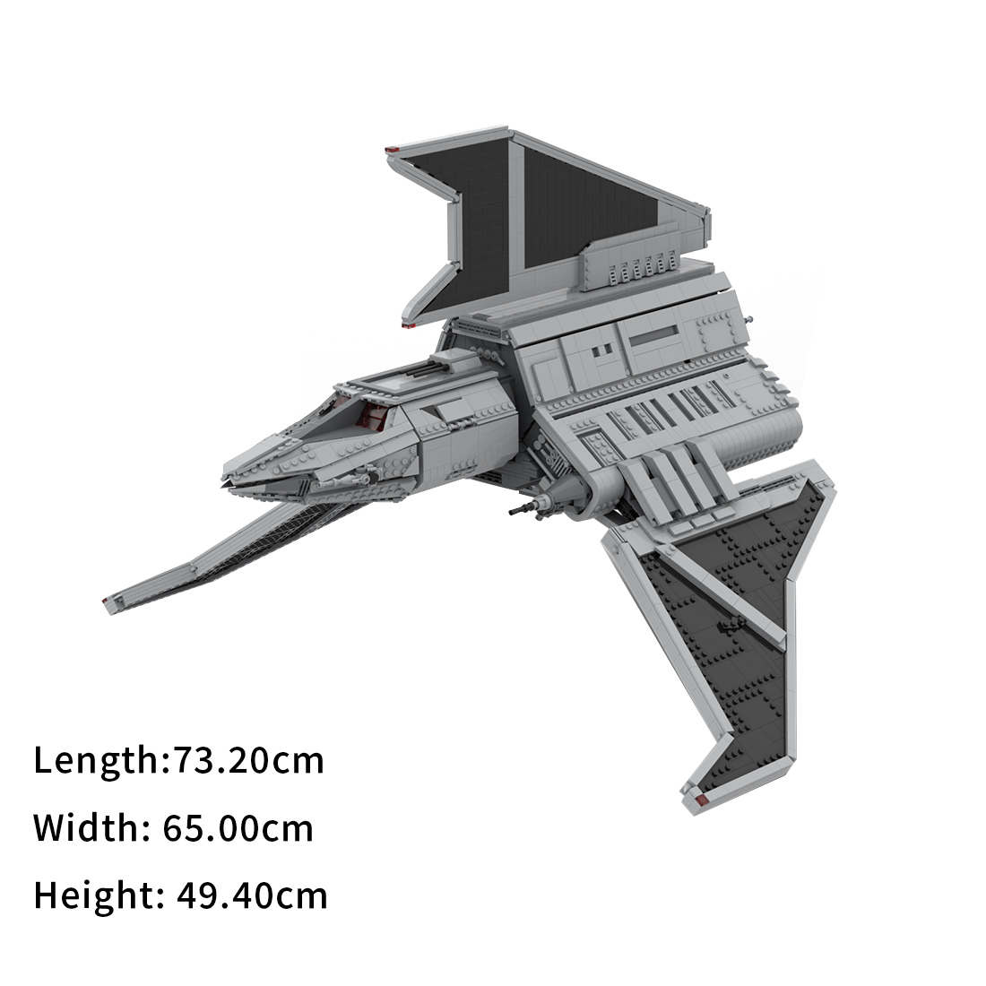 MOC-185675 SW The Havoc Marauder Shuttle of the Bad Batch Building Blocks Set(Upgraded Version/4823PCS)