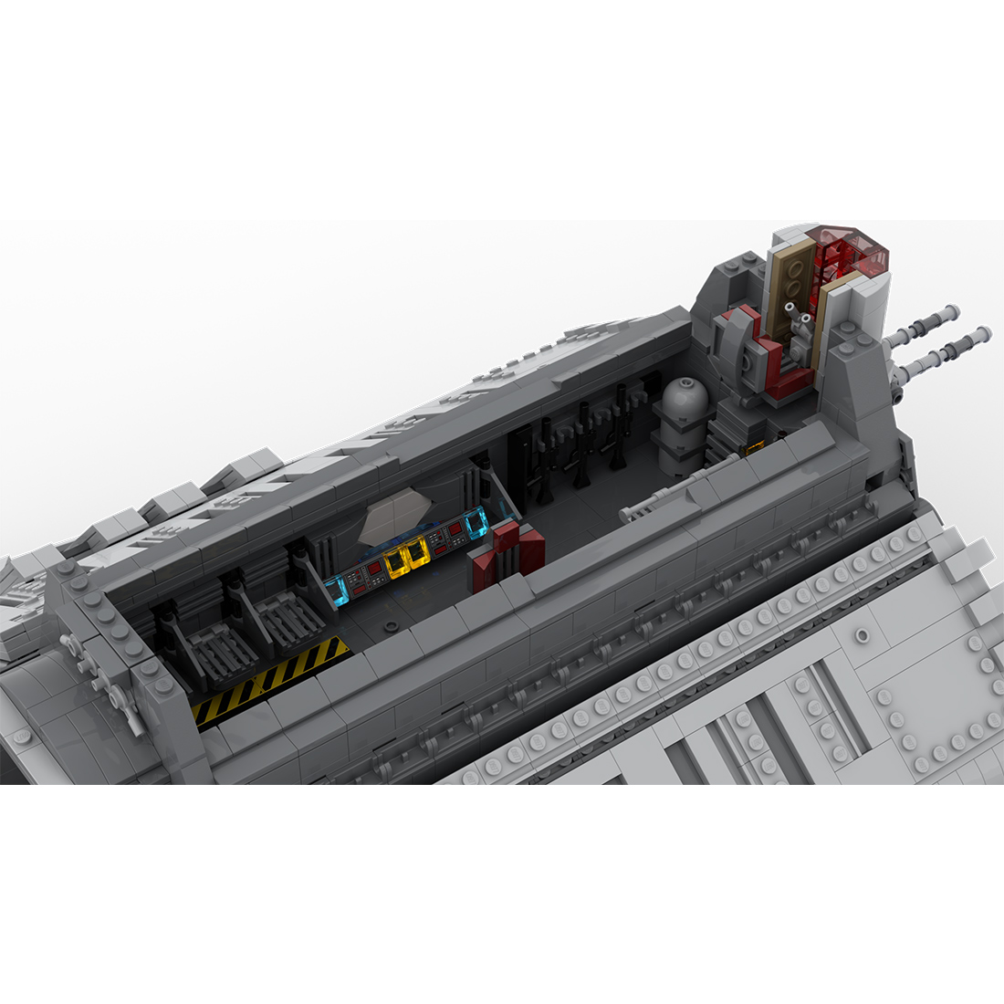 MOC-185675 SW The Havoc Marauder Shuttle of the Bad Batch Building Blocks Set(Upgraded Version/4823PCS)