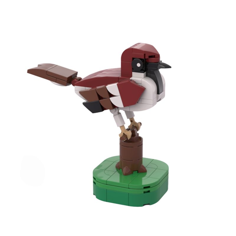 MOC-190893 Italian Sparrow Building Blocks Set (112PCS)