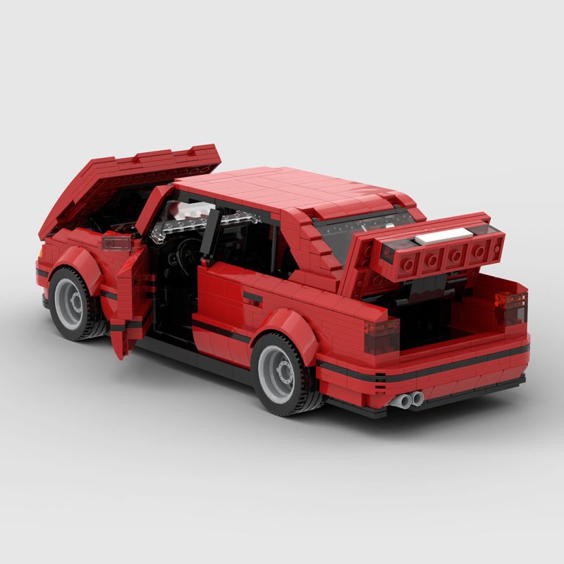MOC-196721 BMW M5 E34 Building Blocks Set (1525PCS)